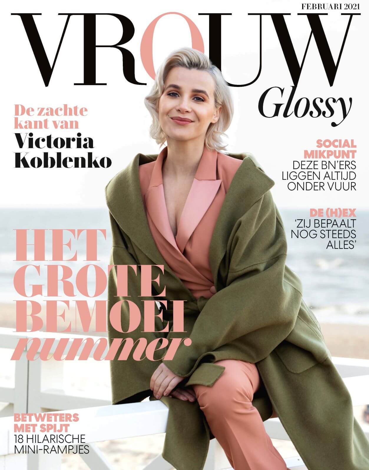 Adverteren Vrouw Glossy