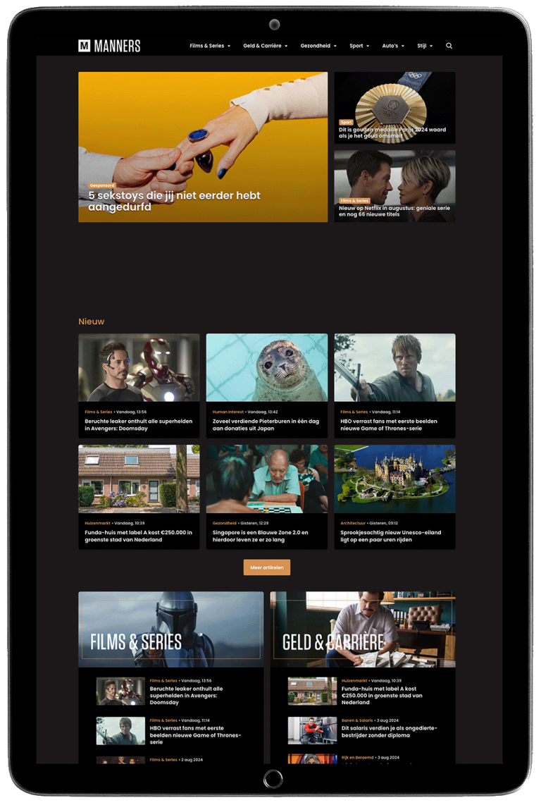 Adverteren Manners.nl
